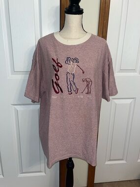 H.L. Miller Striped Golf T-Shirt